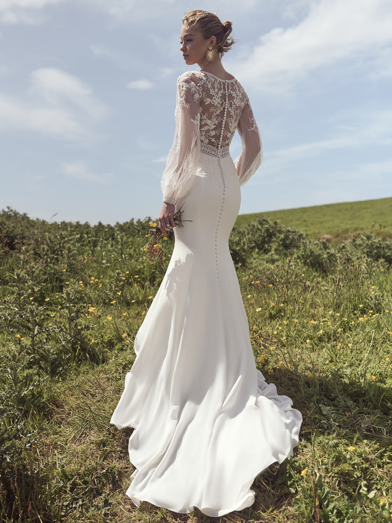 Christina Wu 29388 Illusion Neckline Plus Size Bridal Dress